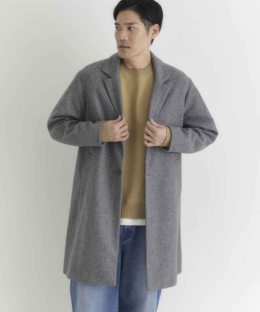 ライトメルトンチェスターコート(M ダークベージュ): ジャケット