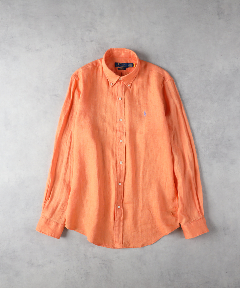 リネンシャツ(M オレンジ): トップス｜Right-on公式オンラインショップ