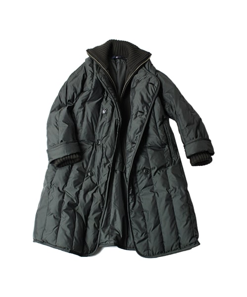 45R（フォーティファイブアール）の「ナイロンダウン×リブニットP