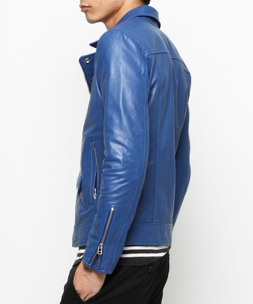 VANQUISH（ヴァンキッシュ）の「カウレザーダブルライダースジャケット