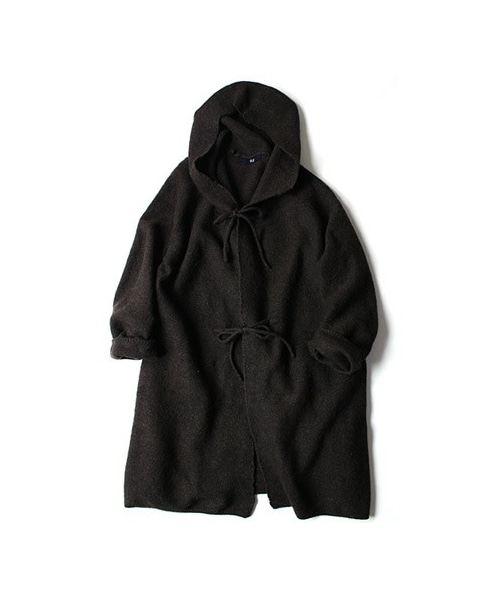 45R（フォーティファイブアール）の「ウールアルパカ縮絨フードコート