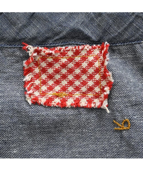 45R（フォーティファイブアール）の「シャツデニムのカットワーク