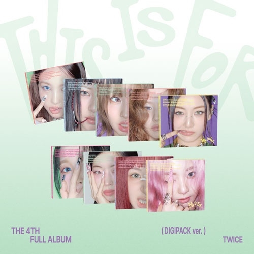 THIS IS FOR: TWICE Vol.4 (DIGIPACK ver.)(ランダムバージョン)/TWICE