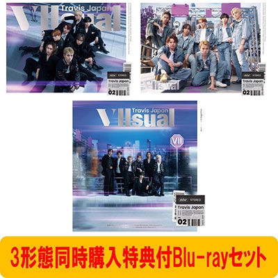 3形態同時購入特典付Blu-rayセット》VIIsual ＜初回T盤+初回J盤+通常盤