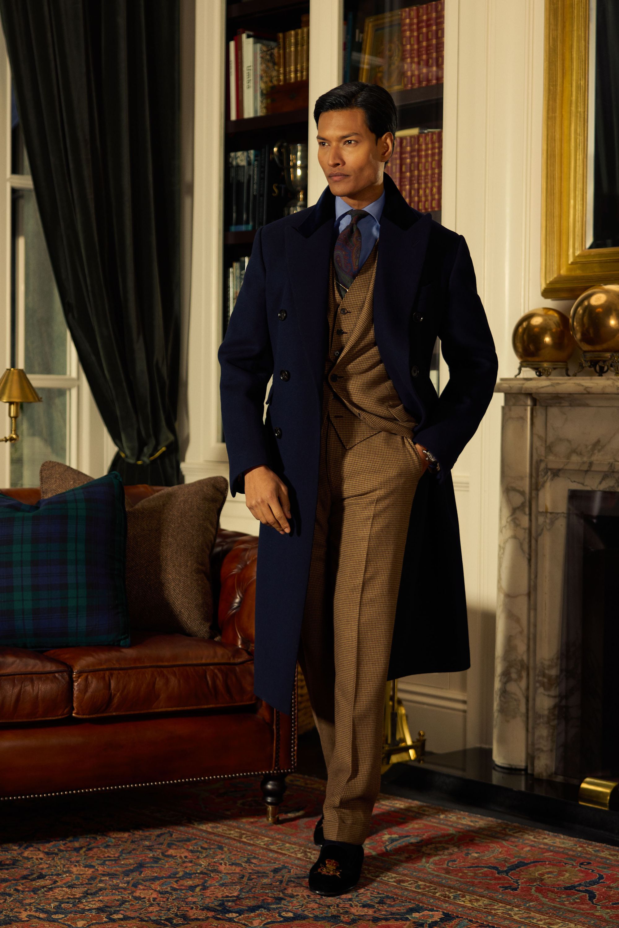 Ralph Lauren Purple Label FW24 menswear #17 - Tagwalk: The Fashion