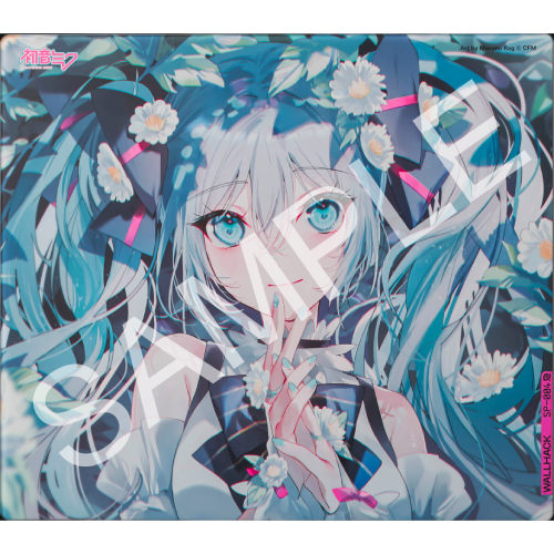 WALLHACK 初音ミクコラボレーション商品 WALLHACK製ガラスゲーミング