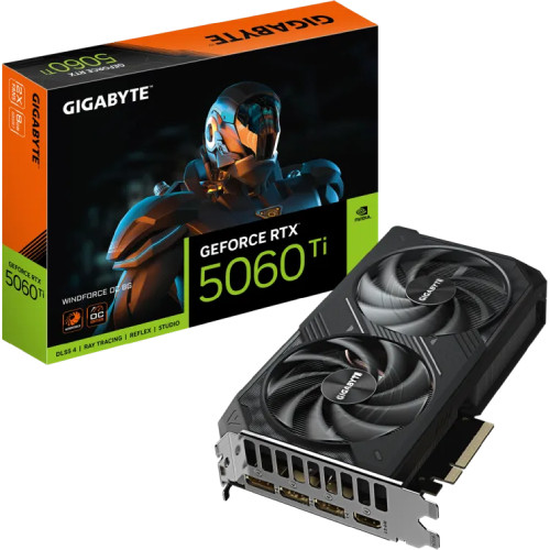 GIGABYTE ギガバイト GeForce RTX 5060 Ti WINDFORCE OC 8G GV