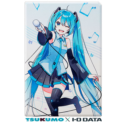 IO DATA アイ・オー・データ 初音ミク ポータブルハードディスク HDPT