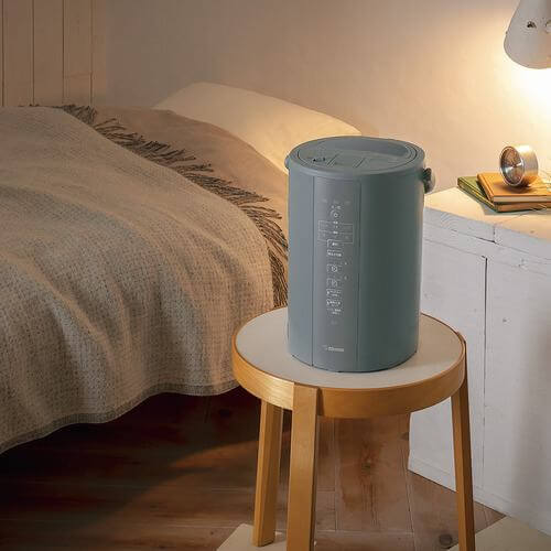 ZOJIRUSHI 象印 EE-DC35-HA （グレー） スチーム式加湿器 3.0L グレー