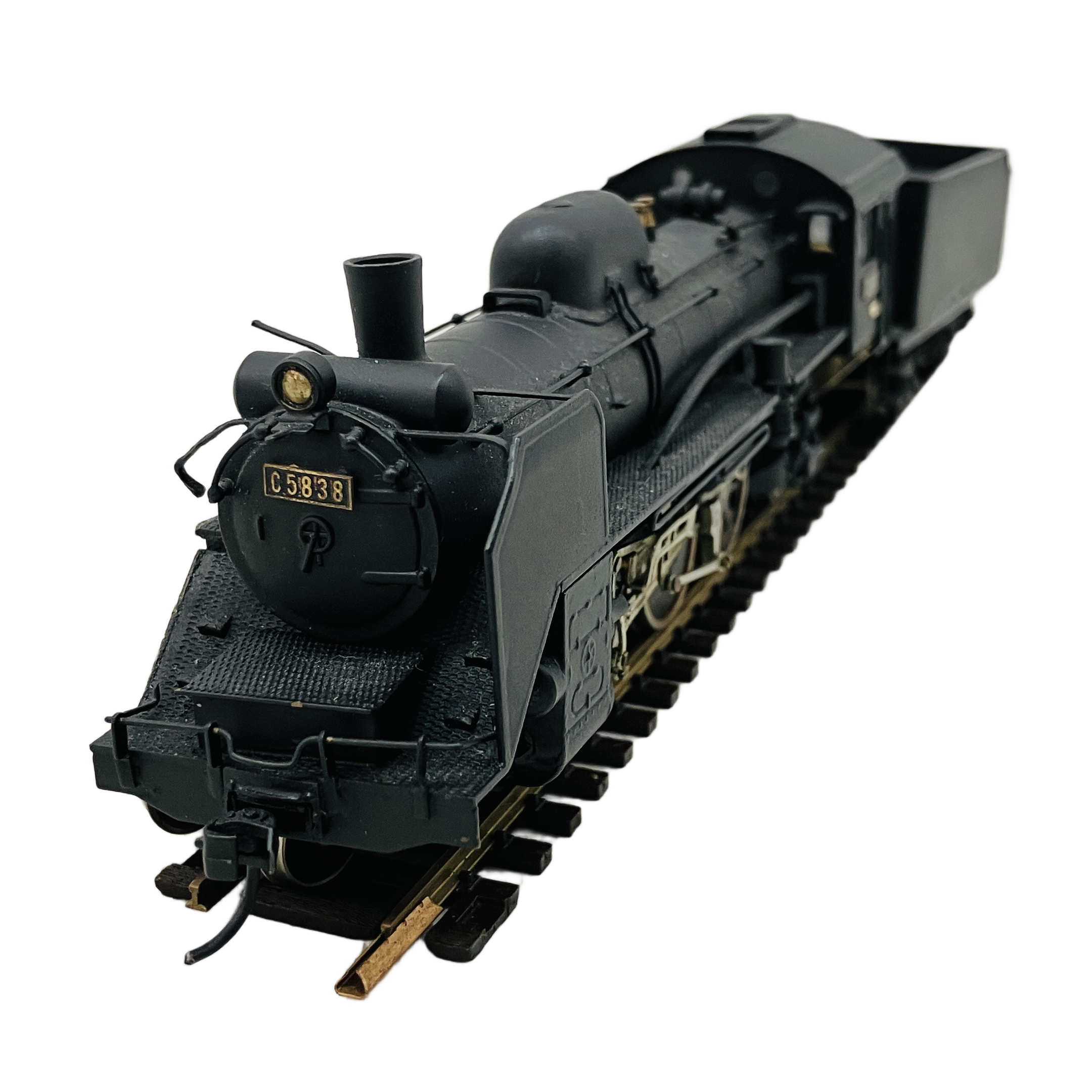 HOゲージ 宮沢模型 D60 蒸気機関車.カンモーター、メンテナンス済