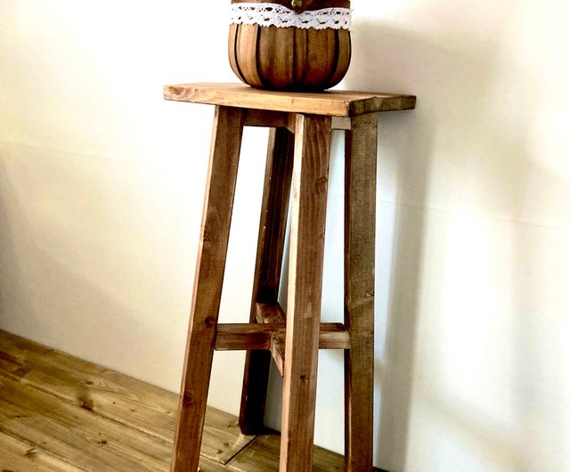 スツール サイドテーブル 四角い アンティーク風 椅子 イス チェアー