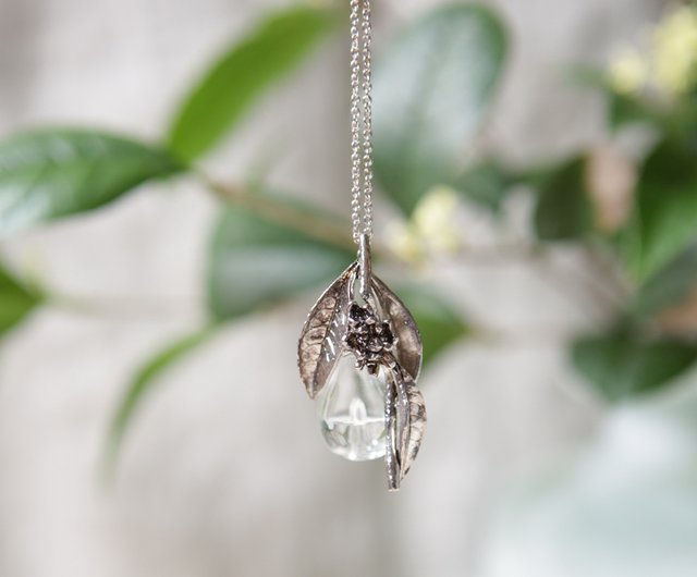 送料無料】台湾 スターリングシルバーの甘い香りのモクセイチェーン