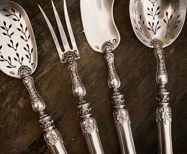 台湾 フランス ルイ16世様式*純銀製ボックス*アンティーク