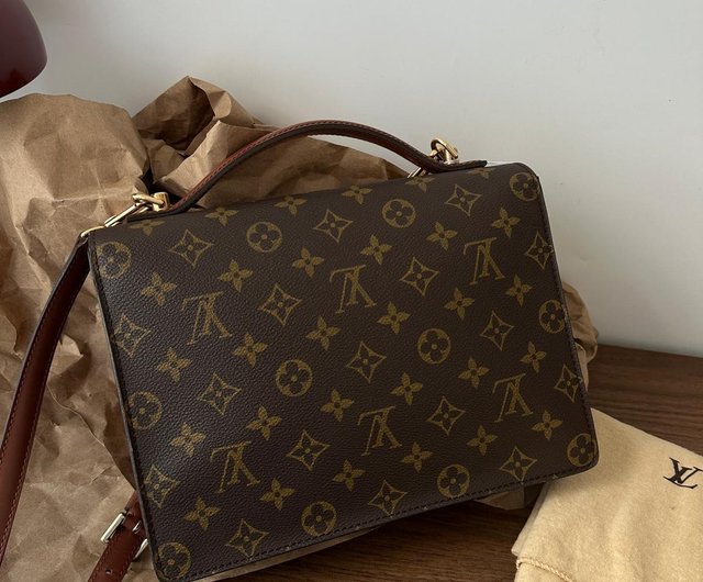 香港 LOUIS VUITTON ルイ・ヴィトン モノグラム モンソー 2WAY