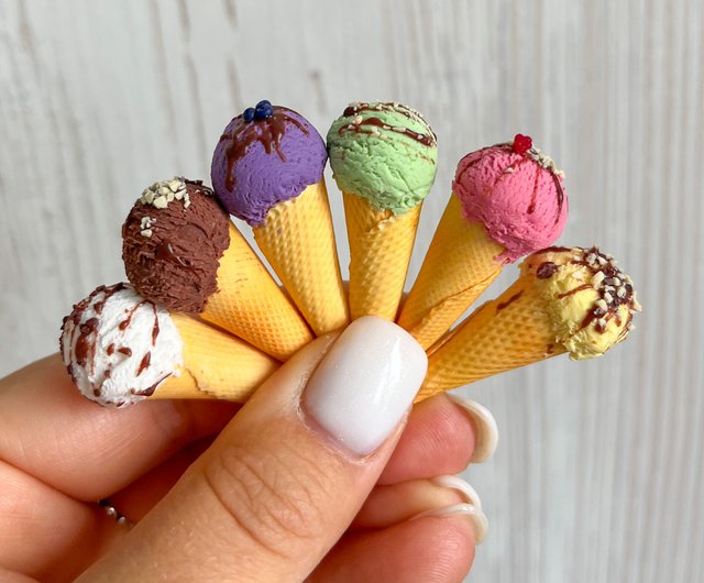 ロシア リアルなアイスクリーム 1/6 1/12 スケール、ドールハウス