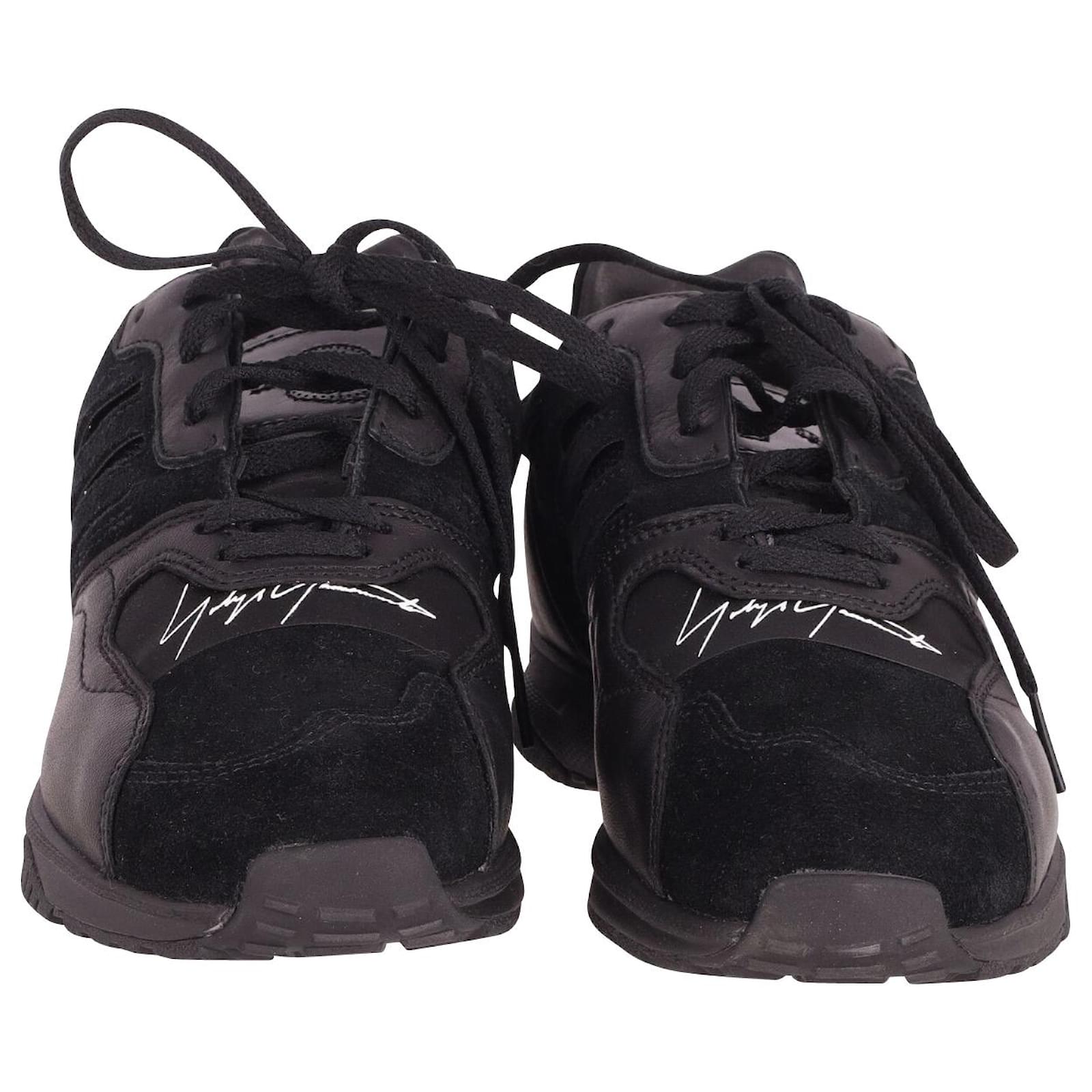 Autre Marque Y-3 x Adidas Yohji Yamamoto ZX Run Sneakers in Black