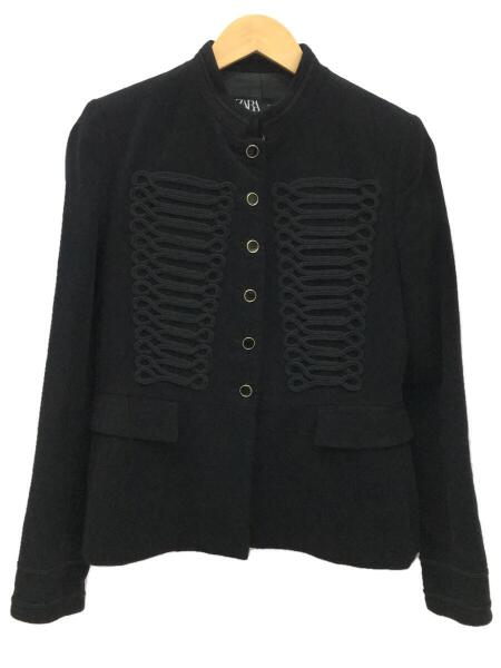 ZARA(ザラ) / ナポレオンジャケット/S/ウール/BLK | 古着の販売・通販