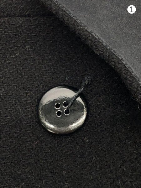 Rick Owens(リックオウエンス) / コート/48/ウール/ブラック/無地