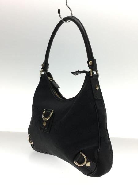 GUCCI(グッチ) / ショルダーバッグ_アビー_グッチシマ/キャンバス/BLK
