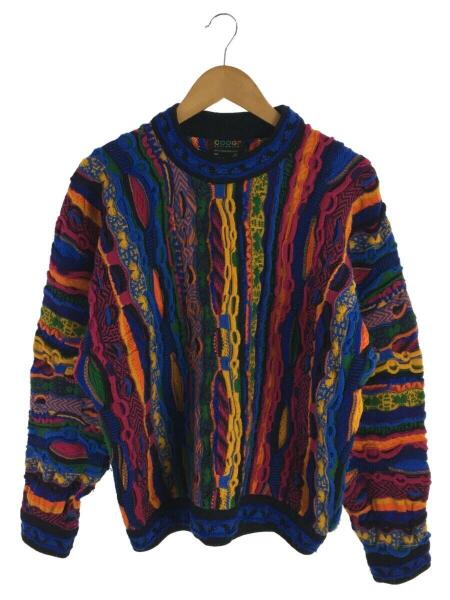 COOGI(クージー) / セーター(厚手)/SS/ウール/マルチカラー/総柄/3D