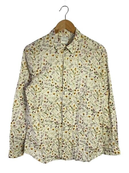 Paul Smith(ポールスミス) / 長袖シャツ/M/コットン/WHT/花柄 | 古着の