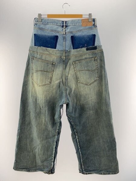 BALENCIAGA(バレンシアガ) / 24AW/Cut Up Baggy Denim Pants/ボトム/M
