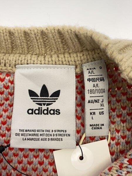 adidas(アディダス) / ニット・セーター(厚手)/XL/アクリル/BEG/IN0985