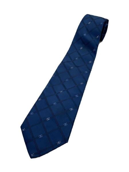 CHANEL(シャネル) / ネクタイ/シルク/NVY/モノグラム/メンズ | 中古品