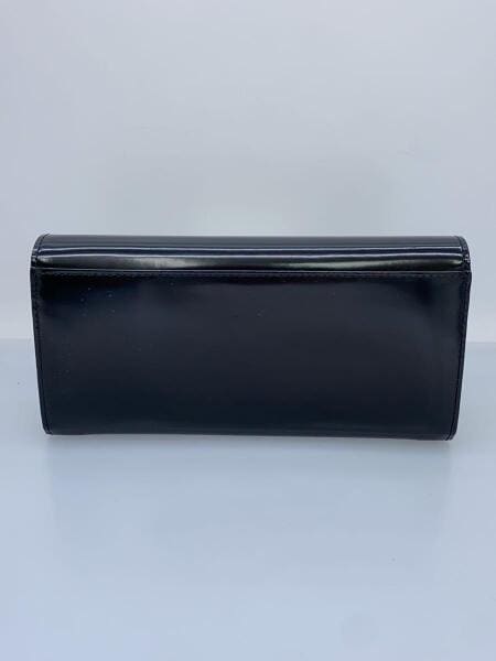 agnes b.(アニエスベー) / 長財布/ガラスレザー/黒/レディース/N845