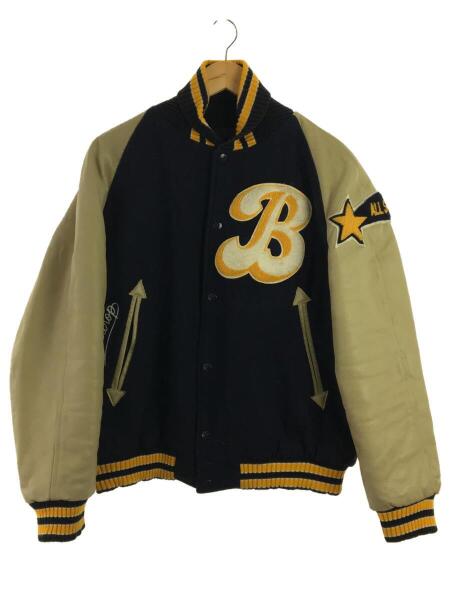 hewitt mfg(ヒューイットエムエフジー) / スタジャン/40/ウール/NVY