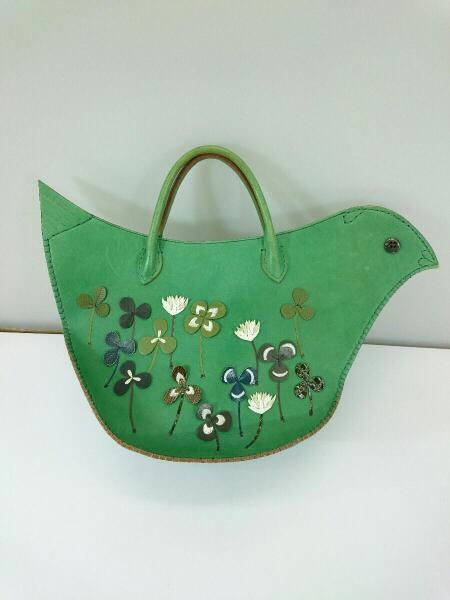 mina perhonen(ミナペルホネン) / トートバッグ/グリーン/ミナ