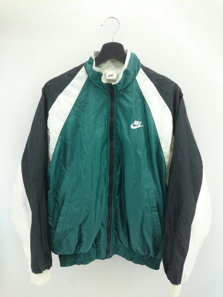 NIKE(ナイキ) / ナイロンジャケット/M/ナイロン/グリーン/無地/緑