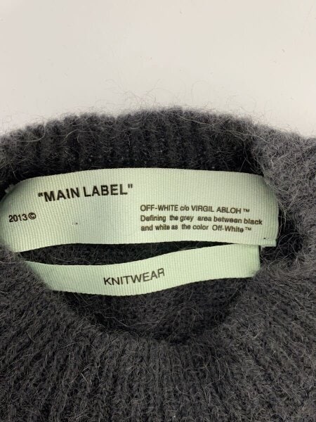 OFF-WHITE(オフホワイト) / ニット・セーター(薄手)/XS/モヘア/BLK