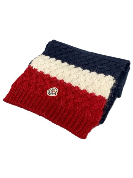 MONCLER(モンクレール) / マフラー/コットン/マルチカラー/ストライプ