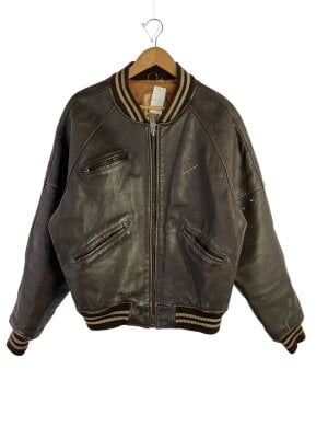 AVIREX(アヴィレックス) / レザージャケット・ブルゾン/XL/山羊革/GRY