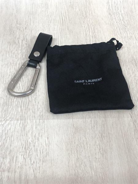SAINT LAURENT(サンローラン) / カラビナ/キーホルダー/--/BLK | 中古