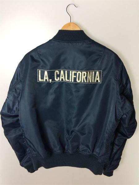 Schott(ショット) / MA-1/フライトジャケット/L/ナイロン/NVY/Ron