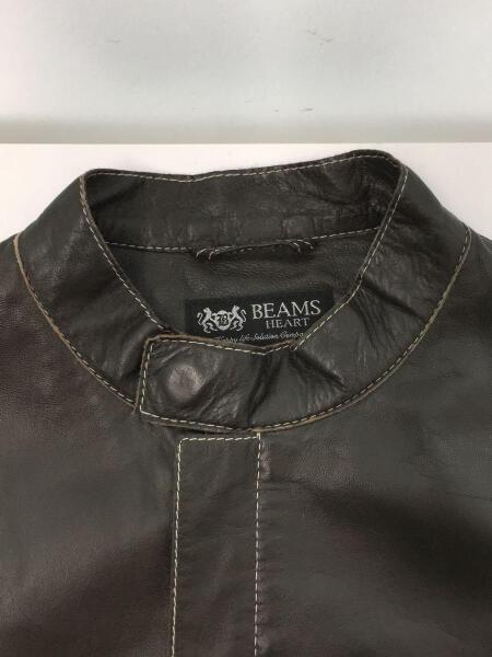 BEAMS HEART(ビームスハート) / シングルライダースジャケット/M/羊革