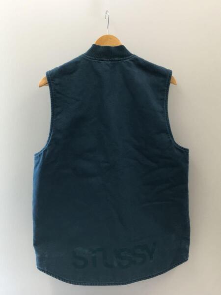 Carhartt(カーハート) / STUSSY VEST/ロゴ刺繍/ダック地/ベスト/L