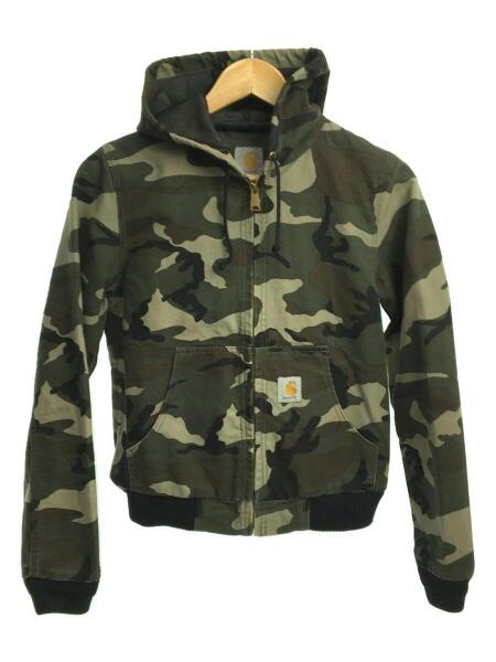 Carhartt(カーハート) / ジップパーカー/M/コットン/カーキ/カモフラ