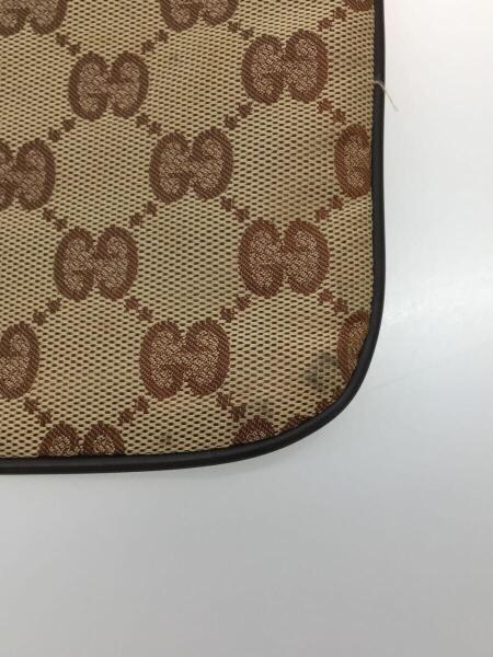 GUCCI(グッチ) / ショルダーバッグ/GG柄/ナイロンキャンバス/ブラウン