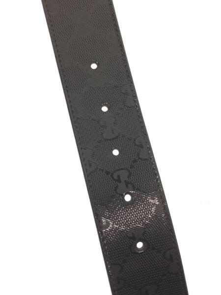 GUCCI(グッチ) / GG/ベルト/レザー/BLK/総柄/メンズ/223891 | 中古品の