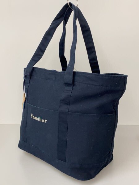 familiar(ファミリア) / トートバッグ/キャンバス/ネイビー/マザーズ