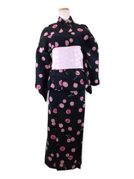 TSUMORI CHISATO(ツモリチサト) / 浴衣セット 帯付き/BLK | 古着の販売