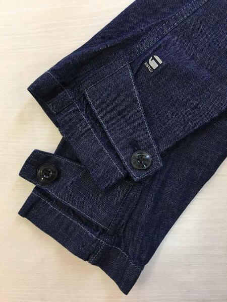 G-STAR RAW(ジースターロー) / トレンチコート/XS/デニム/IDG/無地