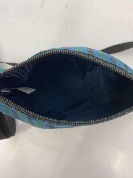 familiar(ファミリア) / ショルダーバッグ/ナイロン/GRN/チェック