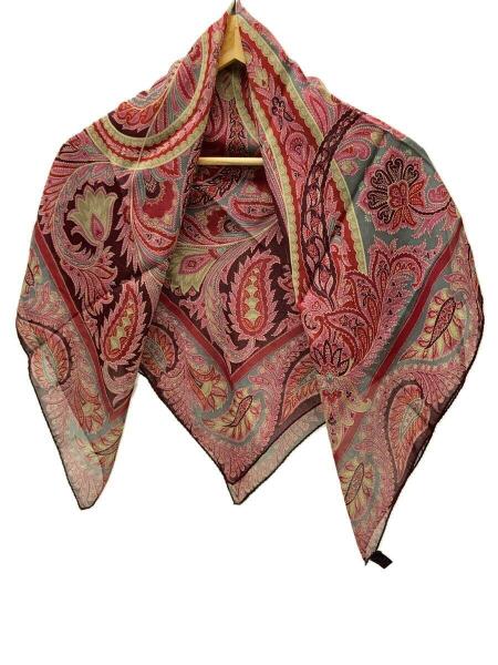 ETRO(エトロ) / スカーフ/シルク/マルチカラー/総柄/レディース | 中古
