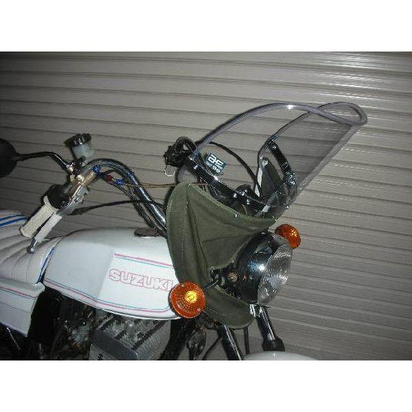 完成済みリーゼント風防 アサヒ風防クリアーショート（33cm