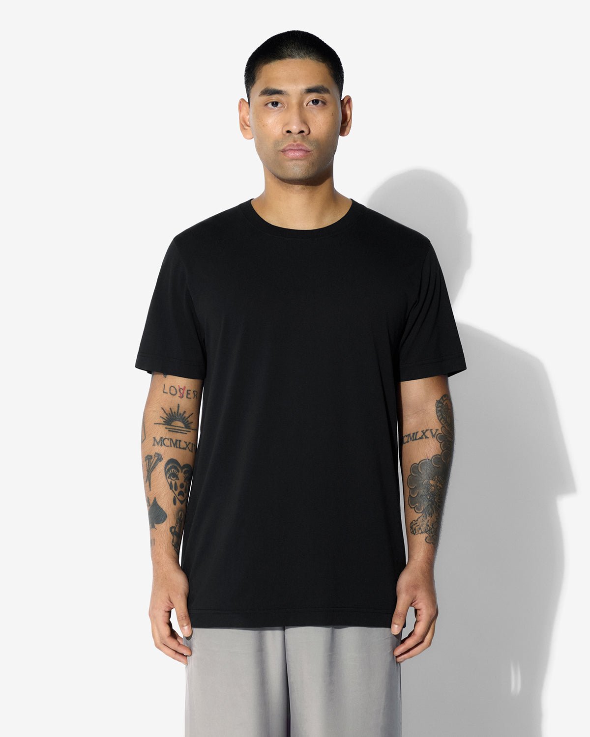 Men's Midweight T-Shirt in Black | Shop now — CDLP