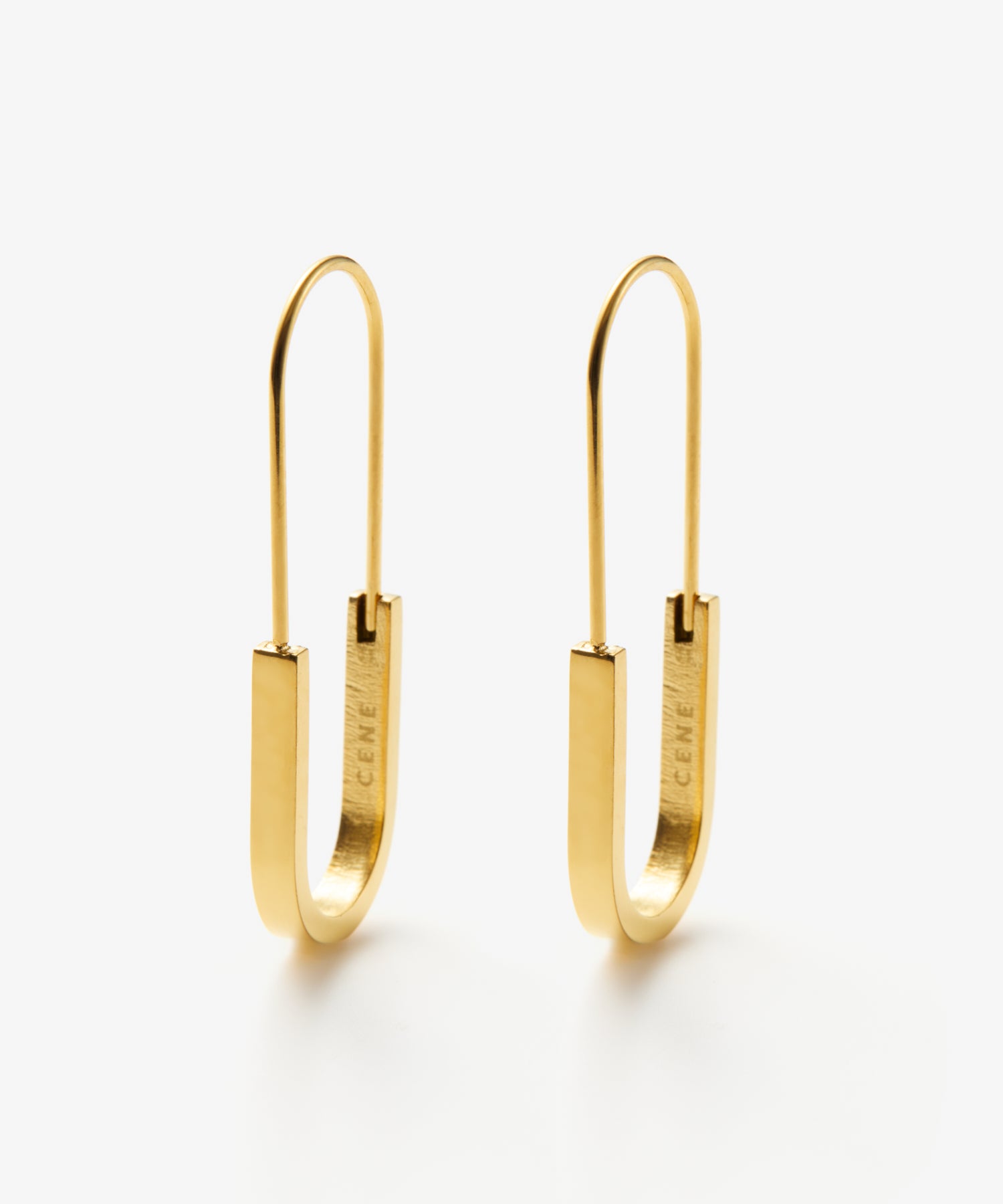 ゴールド]メタルクリップピアス